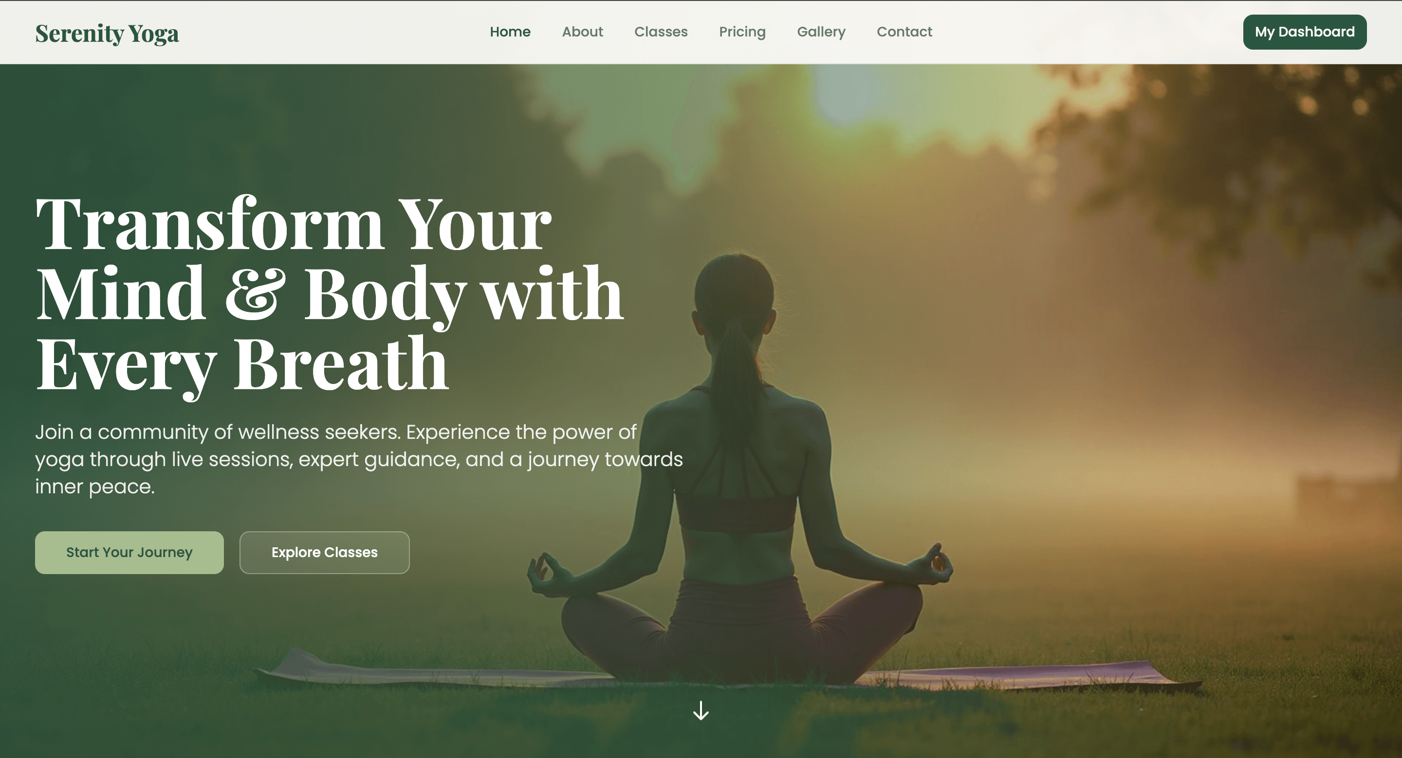 Yoga SaaS Template